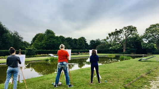 Gevoel op het doek- buiten!